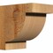 Ekena Millwork Alpine Rough Sawn Corbel, Western Red Cedar, 4"W x 6"D x 6"H COR04X06X06ALP00RWR - alternate 1